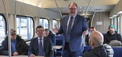 The Ontario Northland Transit Commission has introduced new Wi-Fi and an entertainment portal on its entire bus fleet. The Ontario Northland Transit Commission has introduced new Wi-Fi and an entertainment portal on its entire bus fleet.