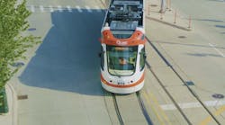 The QLINE is a streetcar service in Detroit, Mich. The QLINE is a streetcar service in Detroit, Mich.