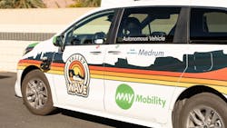 May Mobility has launched its first driverless service.