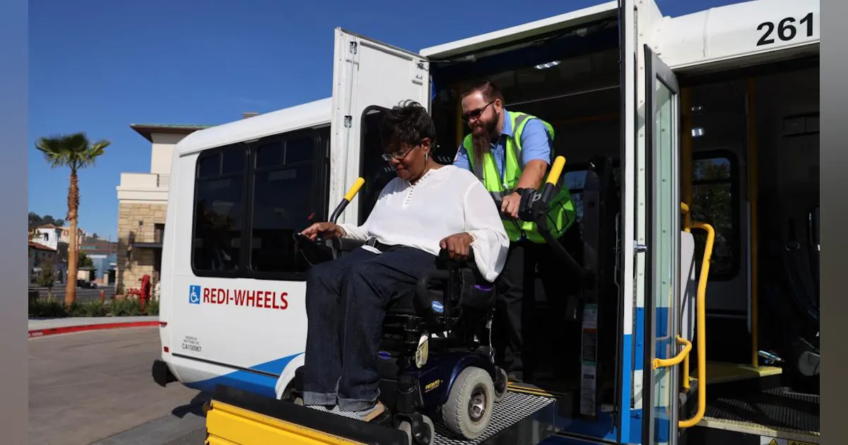 Samtrans Bus Operator SamTrans to pilot same-day paratransit service for 12 months | Mass Transit