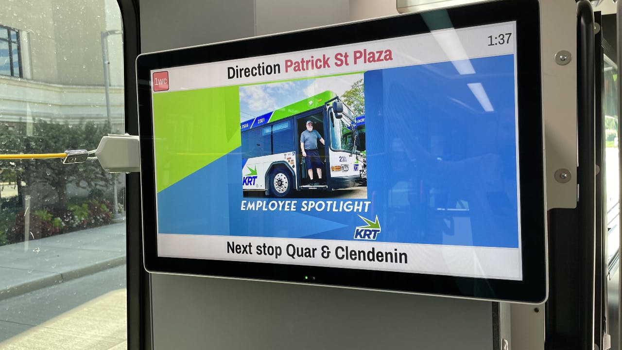 Equans begins implementing CAD/AVL technology on KRT's fixed-route bus fleet.