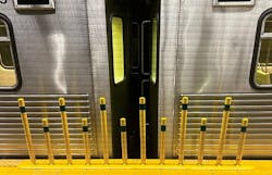Maryland Transit Administration installs safety barriers on subway platforms.
