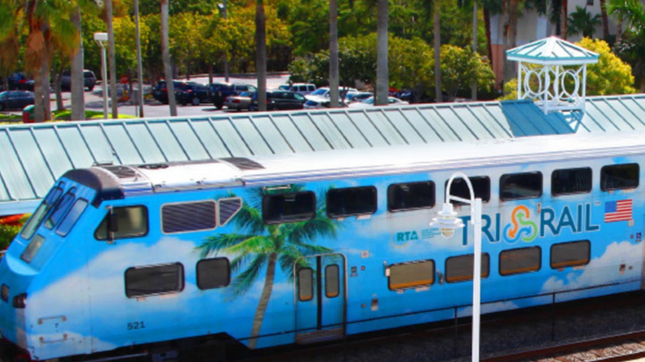 Tri-Rail train.