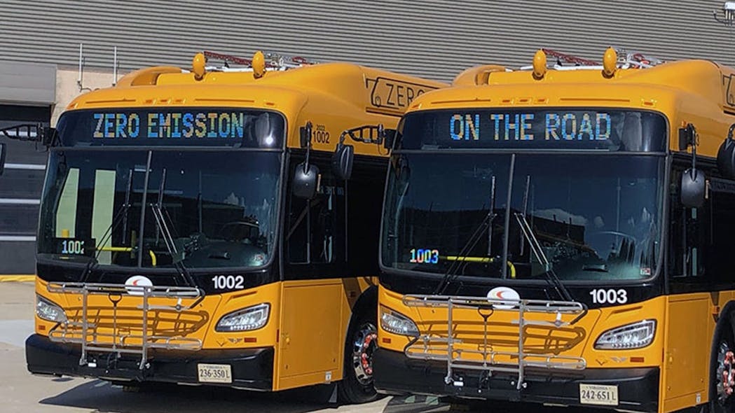 NVTC is coordinating among transit agencies in northern Virginia on the transition to zero-emission bus fleets.