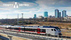 Trinity Metro TEXRail celebrated five years of service on Jan. 10, 2024.