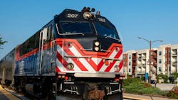 RTA of Northern Illinois train. RTA of Northern Illinois train.