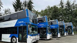 Community Transit&apos;s double decker bus.