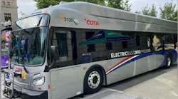 COTA electric bus.