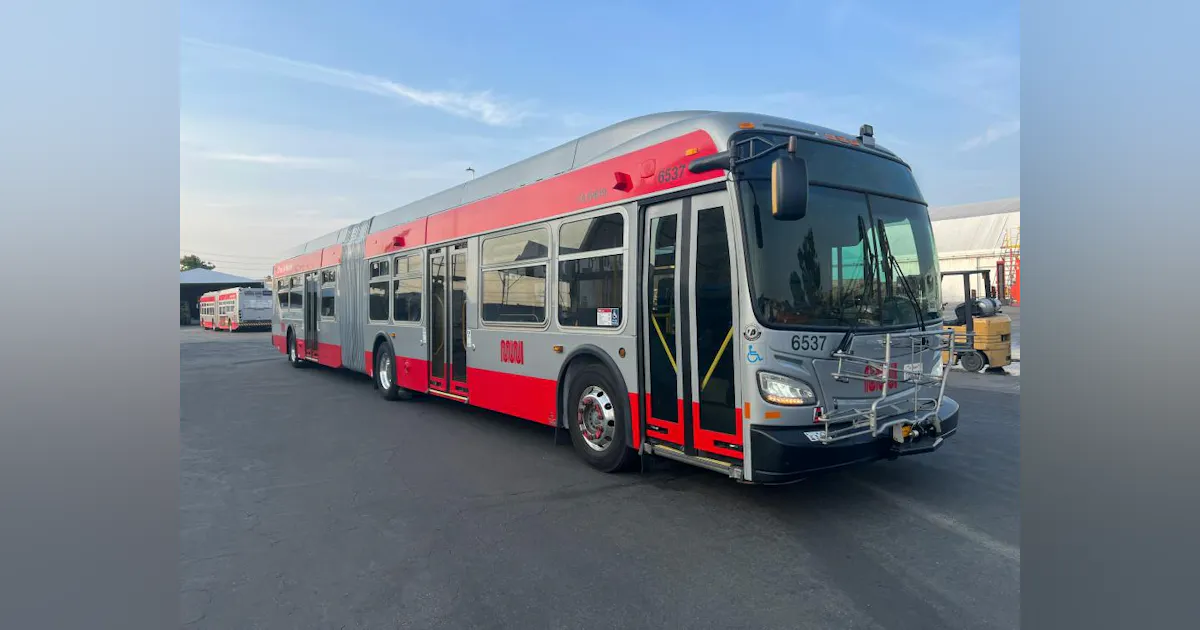 Muni Hybrid Buses 1:87 New Flyer Xcelsior Charge: MUNI San Francisco