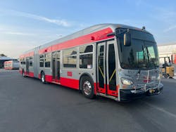 CCW begins delivery of overhauled coaches to SFMTA.