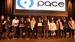 Pace and South Suburban College CDL Program graduates with Pace, RTA of Northern Illinois and SSC leadership.