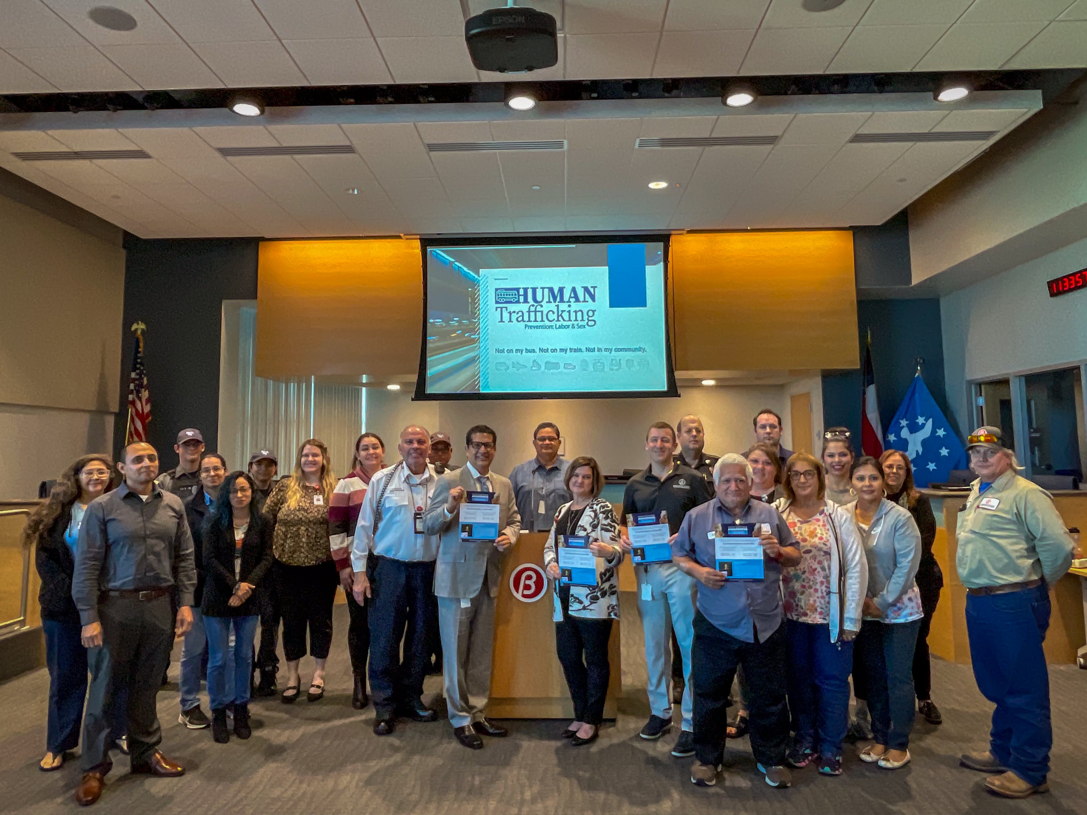 CCRTA undergoes human trafficking training.