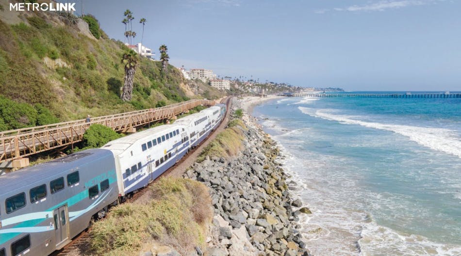Rail service on San Clemente tracks has been suspended for the fifth time in three years.