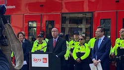 San Diego MTS unveils plans to improve security on Trolly and bus system.