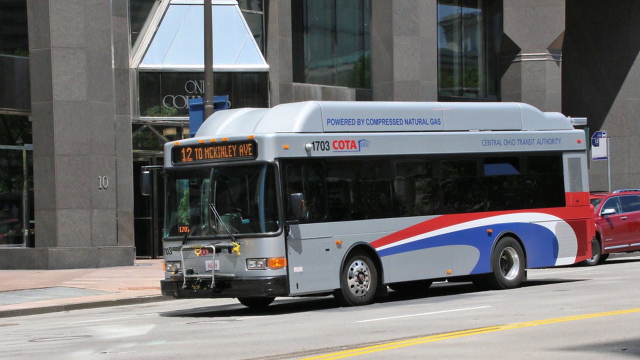 COTA bus.
