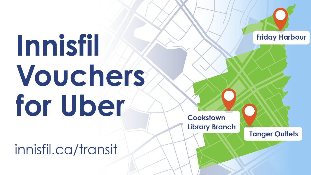 The Town of Innisfil, Ontario, has launched an eight-month transit pilot program.