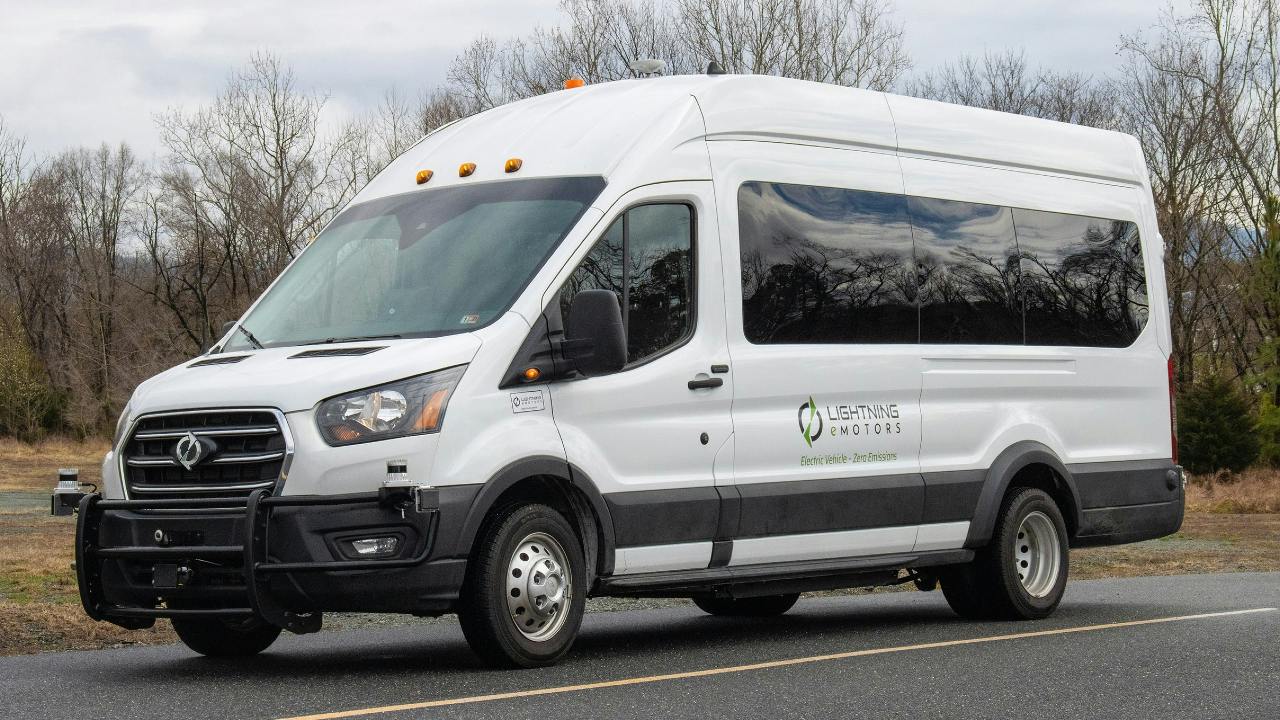 Lightning emotors zero-emission van.
