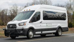 Lightning emotors zero-emission van. Lightning emotors zero-emission van.