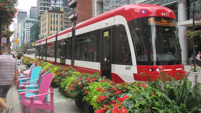 King Street Transit Priority Corridor.