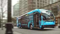 City of Regina BEB from Nova Bus. City of Regina BEB from Nova Bus.