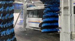 TARTA's new bus wash.