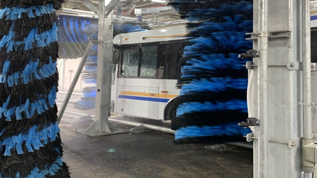 TARTA&apos;s new bus wash.