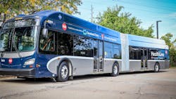 GCRTA bus. GCRTA bus.