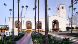 L.A. Union Station is marking 85 years as a transportation hub in 2024. L.A. Union Station is marking 85 years as a transportation hub in 2024.