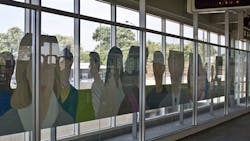 CTA's Harlem Blue Line. CTA's Harlem Blue Line.