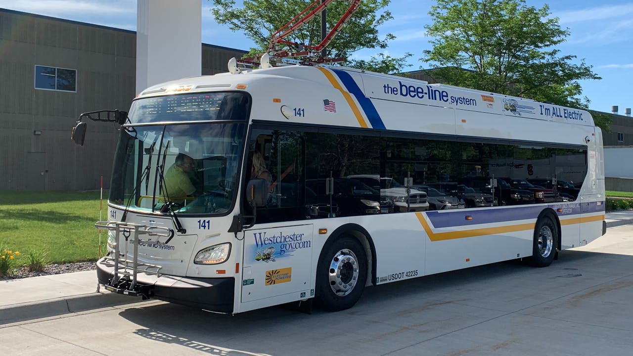 Westchester County DOT Bee-Line BEB