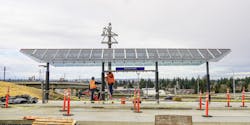 Gateway North MAX Station, the first new station in nine years, opens March 4 when the disruption ends. Gateway North MAX Station, the first new station in nine years, opens March 4 when the disruption ends.