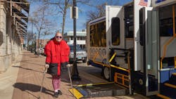 Pace passengers who are certified for ADA paratransit service by the RTA of Northern Illinois can now ride for free on any Pace fixed route. Pace passengers who are certified for ADA paratransit service by the RTA of Northern Illinois can now ride for free on any Pace fixed route.