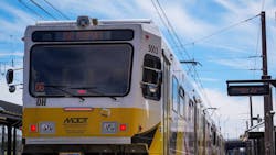 Maryland Transit Administration light-rail vehicle. Maryland Transit Administration light-rail vehicle.