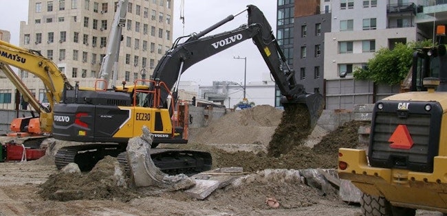 Skanska’s use of the zero-emissions equipment was among the first to pilot the Volvo excavator in North America.