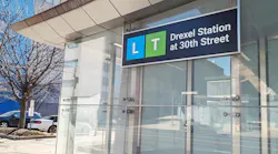 SEPTA has begun installing wayfinding signage at Drexel Station on 30th St.