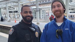 Mental Health Clinician Jake Smith partners with Denver RTD Transit Police Officers across the district.