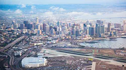 SANDAG Board combining state, federal environmental process for transit to airport connection.