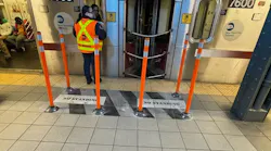 NYC Transit enhances visibility of no-standing zone pilot.