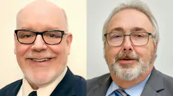 Executive Director of Transit Systems and Asset Support Dan Blair (left) and Executive Director of Maintenance Operations John Weston (right).