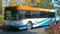 Kitsap Transit bus. Kitsap Transit bus.