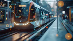 Transportation and technology concept.