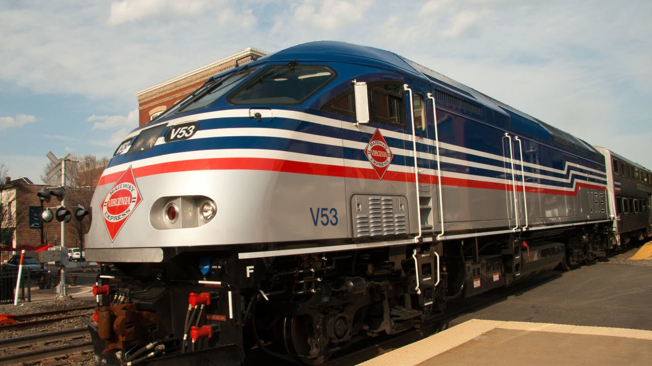 VRE train.