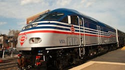 VRE train. VRE train.