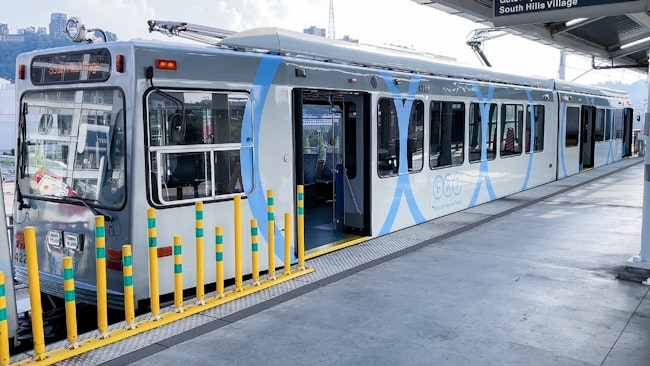 PRT Red Line train.