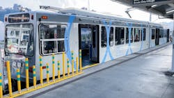 PRT Red Line train. PRT Red Line train.