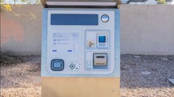 Valley Metro's new fare machine. Valley Metro's new fare machine.