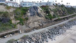 Regular service will resume on the San Clemente rail line March 25.