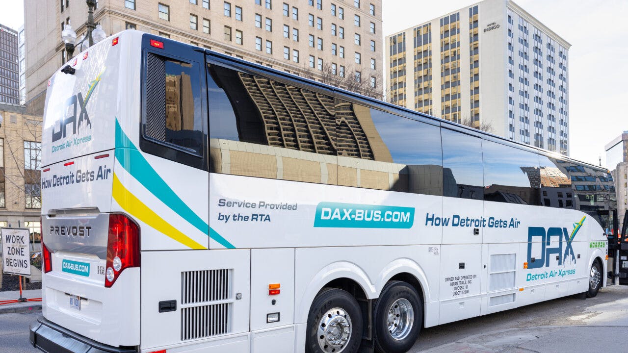 RTA of Southeast Michigan DAX bus.