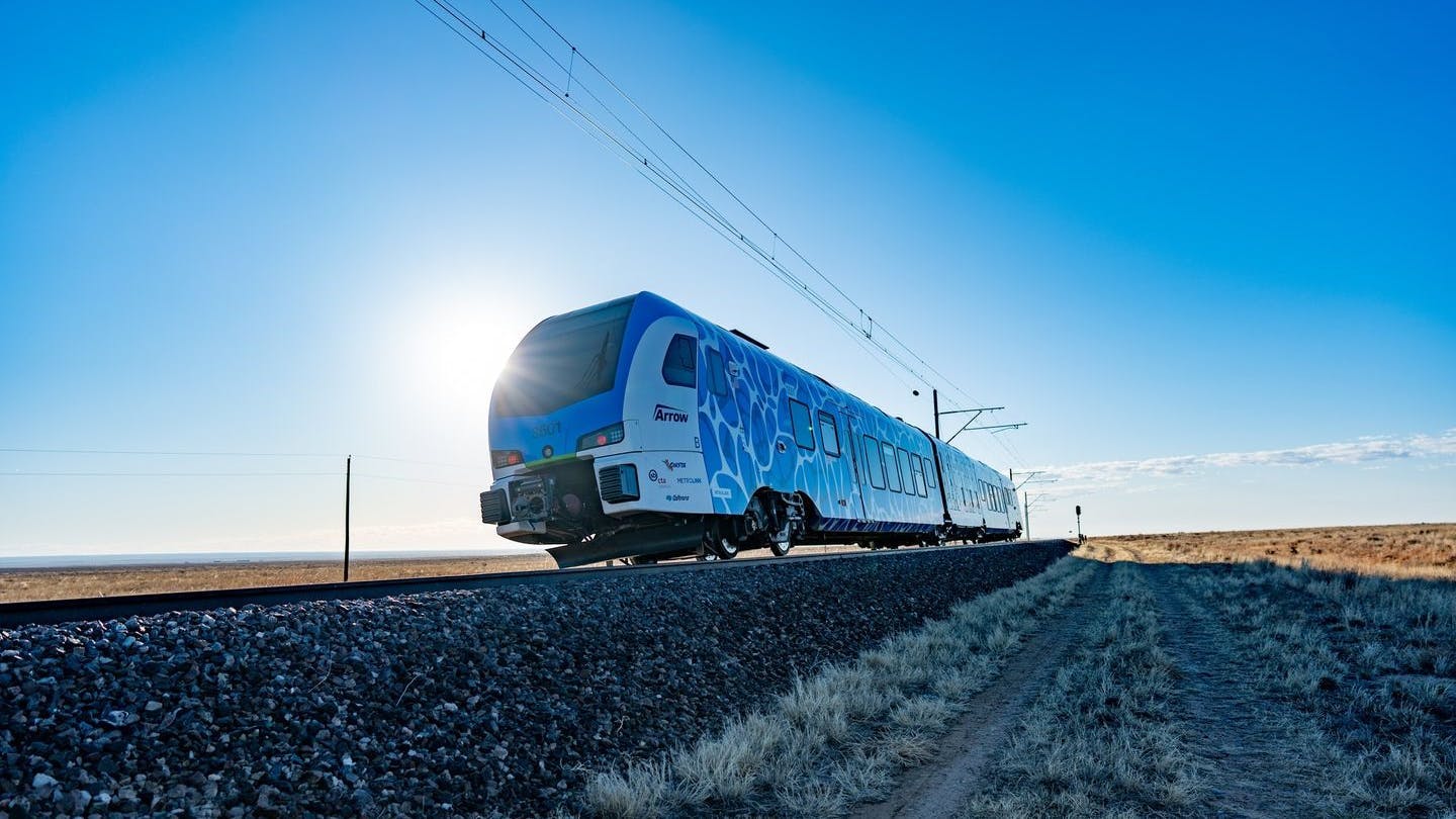 Stadler's FLIRT H2 train.