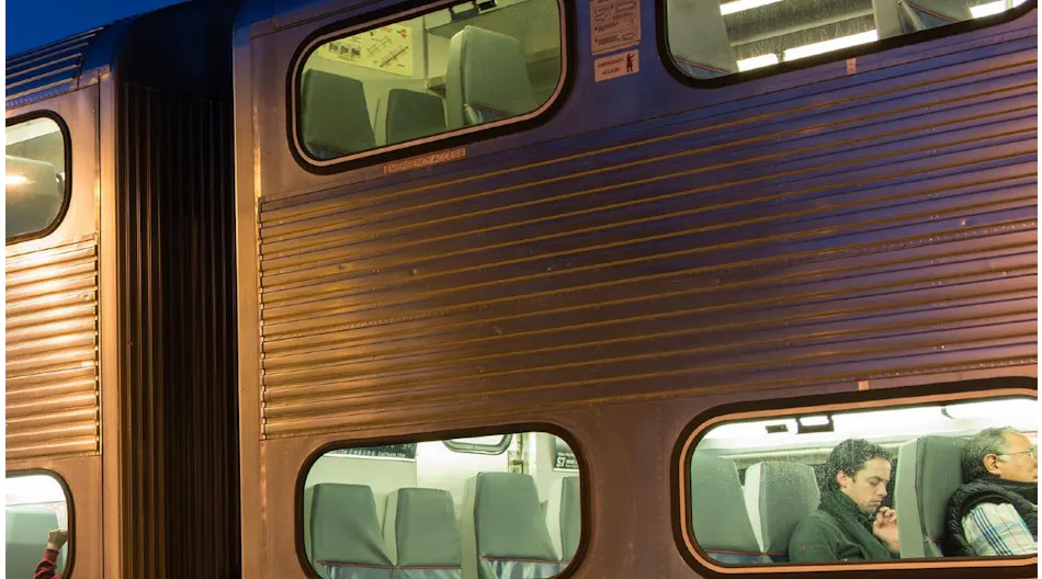 Caltrain’s first complete electric multiple unit trainset assembled ...
